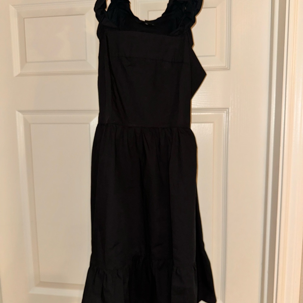 Who What Wear Black Casual Dress
